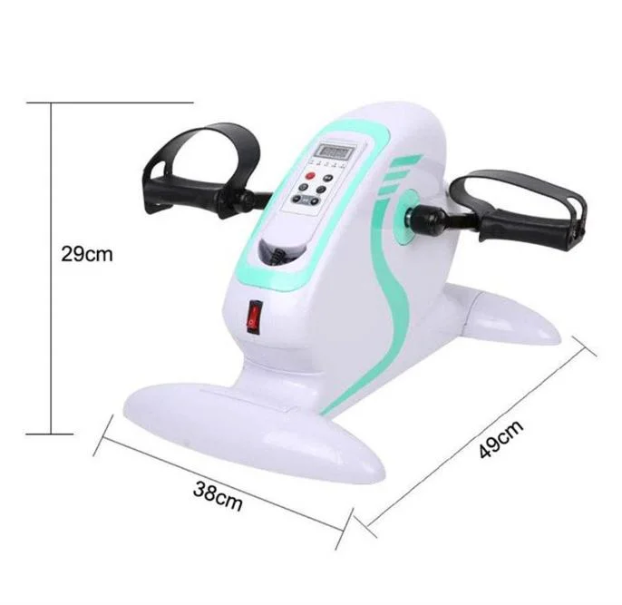 Under Desk Bike Pedal Exerciser Magnetic Mini Exercise Desk Peddler for Arm/ Leg Exercises Pedal Bike with LCD Display for Home & Office Workout